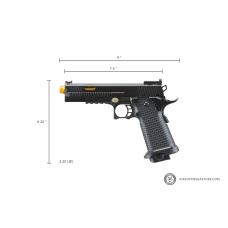 Golden Eagle 3331 Hi-Capa Pistol w/ Vented Slide