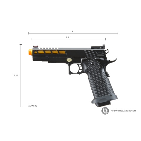 Golden Eagle 3341 Hi-Capa Pistol w/ Vented Slide