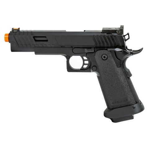 Golden Eagle 3345 OTS .45 Hi-Capa Gas Blowback Pistol w/ Serrated Slide (Color: Black)