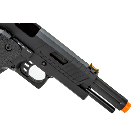 Golden Eagle 3345 OTS .45 Hi-Capa Gas Blowback Pistol w/ Serrated Slide (Color: Black)