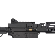 Golden Eagle MCR Light Machine Gun LMG Airsoft AEG Rifle [Short Barrel] - BLACK
