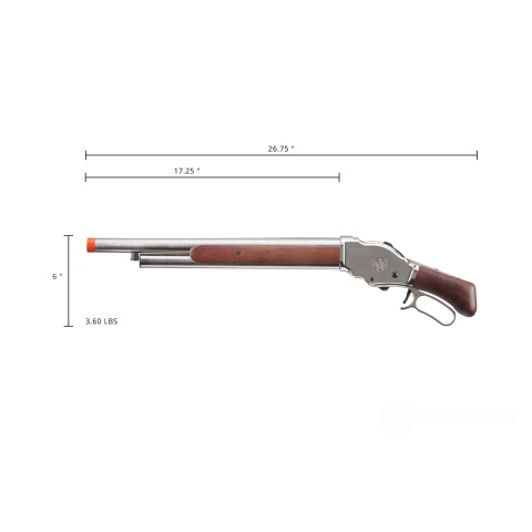 Golden Eagle 1887 Lever Action Shotgun (Silver)