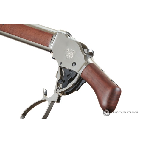 Golden Eagle 1887 Wide Lever Action Shotgun (Silver)
