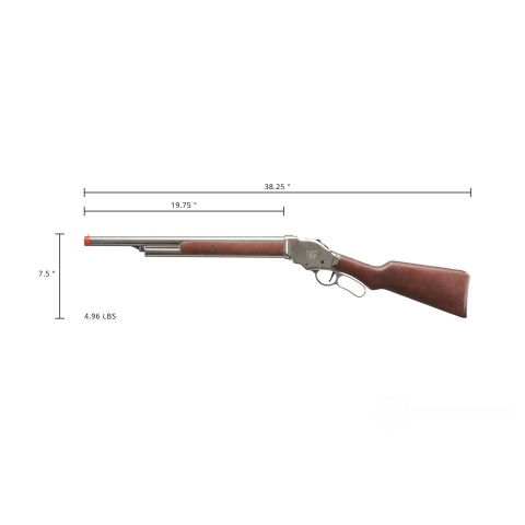 Golden Eagle 1887 Long Lever Action Shotgun (Silver)