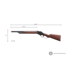 Golden Eagle 1887 Long Lever Action Shotgun (Black)