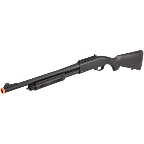 Golden Eagle M870 3/6-Shot Pump Action Gas Airsoft Shotgun - BLACK