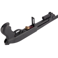 Golden Eagle M870 3/6-Shot Pump Action Gas Airsoft Shotgun w/ Forend Grip - BLACK