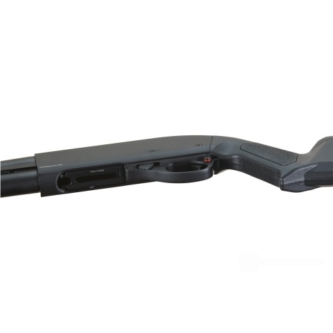 Golden Eagle Airsoft M870 MP M-LOK Style 3/6-Shot Pump Action Gas Shotgun - Black