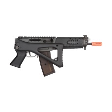 GHK SG553 Gas Blowback Airsoft Rifle - BLACK