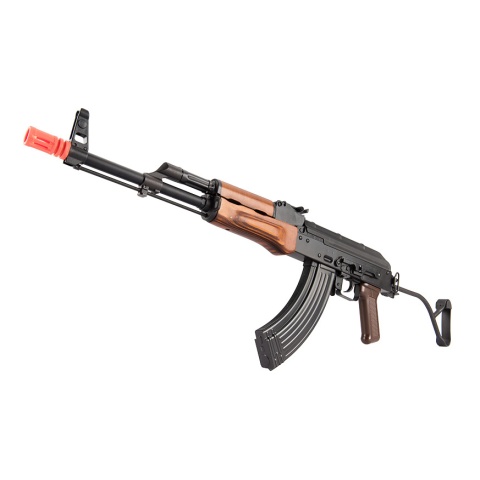 GHK AK GIMS Gas Blowback AKMS Airsoft AEG Rifle - WOOD