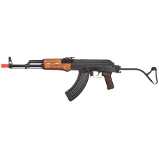 GHK AK GIMS Gas Blowback AKMS Airsoft AEG Rifle - WOOD