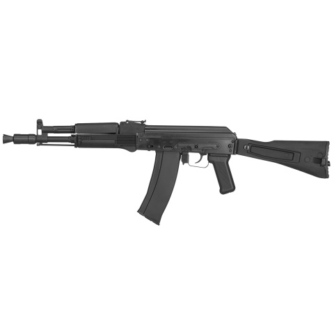 GHK AK74 GK105 Steel Receiver Polymer Gas Blowback Airsoft Rifle - BLACK