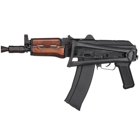 GHK AK GKS74U Gas Blowback AK74U Airsoft Rifle - WOOD