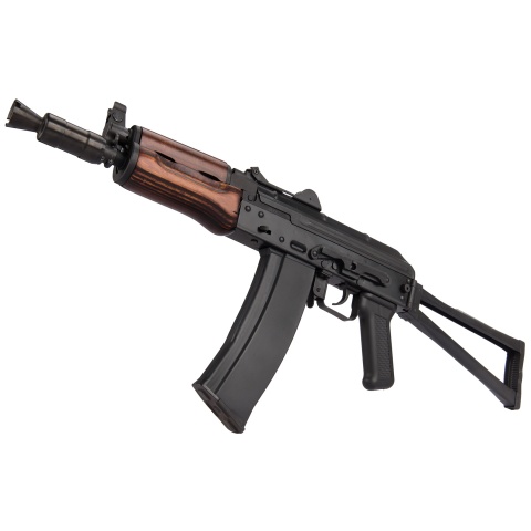 GHK AK GKS74U Gas Blowback AK74U Airsoft Rifle - WOOD