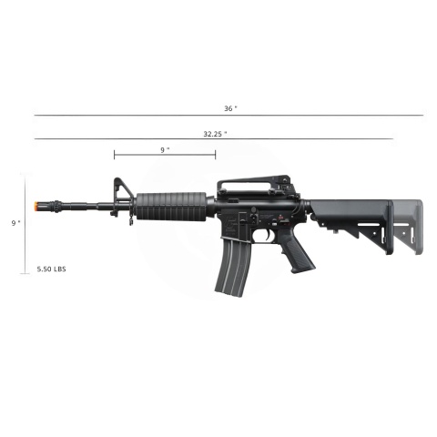 G&G Full Metal GC16 M4A1 Carbine Airsoft AEG Rifle