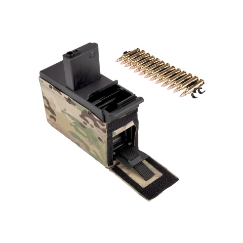 G&G CM16 LMG Airsoft Light Machine Gun AEG - TAN
