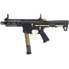 G&G CM16 ARP9 Stealth Gold PDW AEG (Color: Black / Gold)