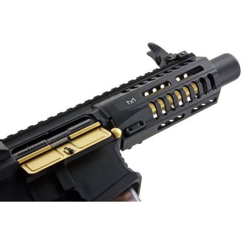 G&G CM16 ARP9 Stealth Gold PDW AEG (Color: Black / Gold)