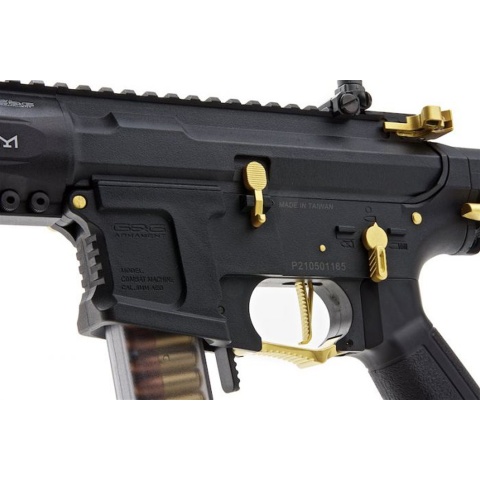 G&G CM16 ARP9 Stealth Gold PDW AEG (Color: Black / Gold)