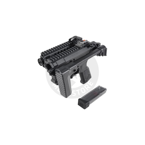 G&G FAR 9 Rapid Folding PCC Airsoft AEG (Black)