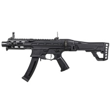 G&G MXC9 Airsoft Sub-Machine Gun Rifle (Color: Black)