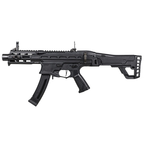 G&G MXC9 Airsoft Sub-Machine Gun Rifle (Color: Black)