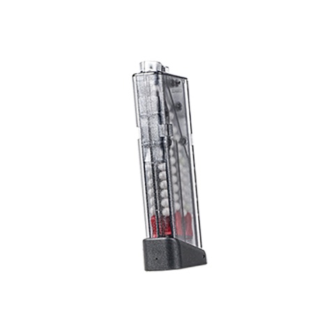 G&G Transparent 68 Round Mid-Cap Magazine for ARP 9 Airsoft AEG Rifles (Color: Black)