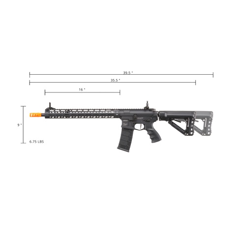 G&G TR16 MBR 556WH Full Metal Airsoft AEG with M-LOK Handguard (Color: Black)