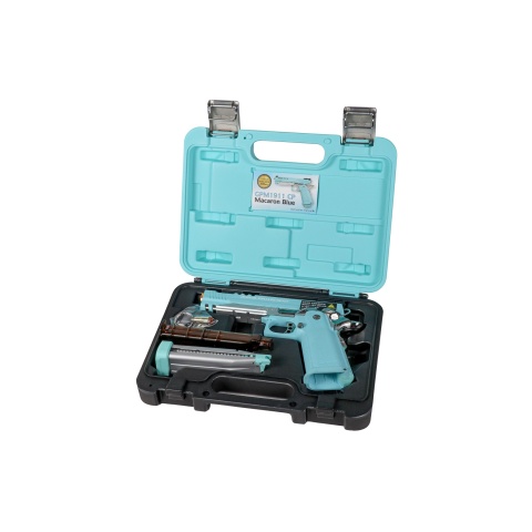 G&G GPM1911 CP Gas Blowback Airsoft Pistol (Color: Macaron Blue)