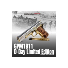 G&G GPM1911 D-Day Limited Edition Gas Blowback Airsoft Pistol