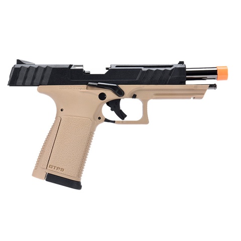 G&G GTP-9 Gas Blowback GBB Airsoft Pistol - TAN / BLACK