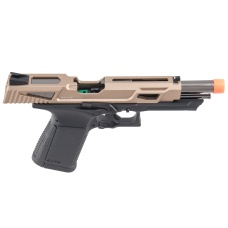 G&G GTP9 MS Gas Blowback Airsoft Pistol (Color: Black / Desert Tan)