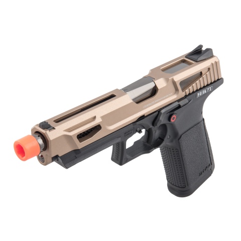 G&G GTP9 MS Gas Blowback Airsoft Pistol (Color: Black / Desert Tan)