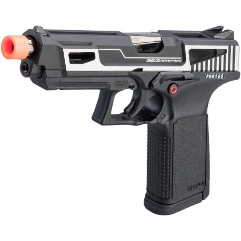 G&G GTP9-MS Metal Slide Gas Blowback Airsoft Pistol (Color: Silver)