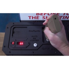 GunPower High Speed Electric Automated BB Speed Loader (Color: Black)