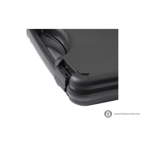HFC Polymer Pistol Case with Foam (Color: Black)