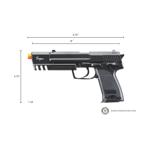 HFC HA-112 Super Spring Powered Airsoft Pistol (Color: Black)