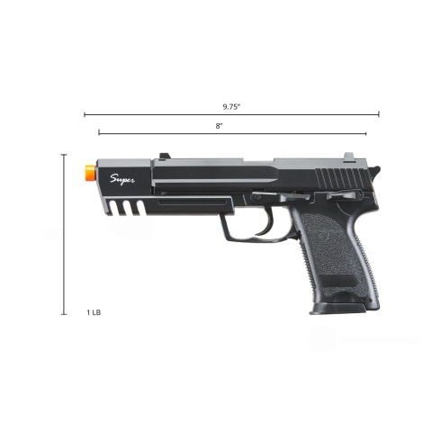 HFC HA-112 Super Spring Powered Airsoft Pistol (Color: Black)