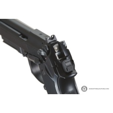 HFC Metal Full-Automatic M9 Co2 Gas Blowback Airsoft Pistol (Color: Black)