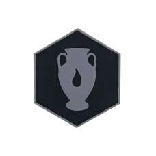 Hexagon PVC Patch Zodiac Sign Aquarius