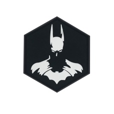 Hexagon PVC Patch The Dark Knight