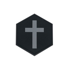 Hexagon PVC Patch Coexist Religion