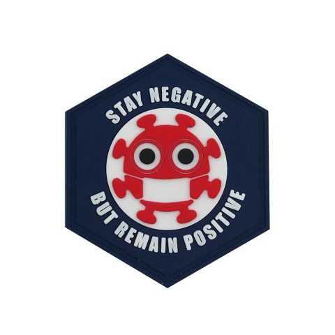 Hexagon PVC Patch Stay Negative but Remain Positive