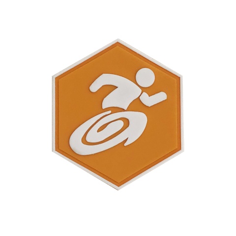 Hexagon PVC Patch Stamina-Up Perk