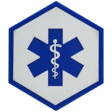 Hexagon PVC Patch Emergency Medical Technician