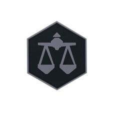 Hexagon PVC Patch Zodiac Sign Libra