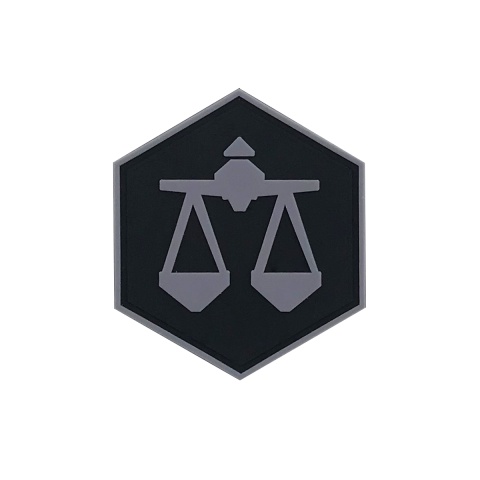 Hexagon PVC Patch Zodiac Sign Libra