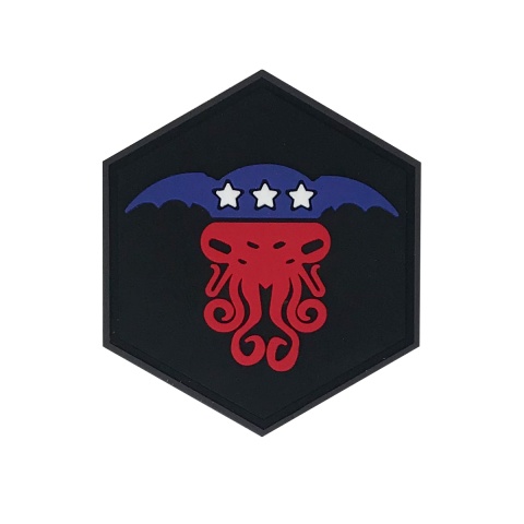 Hexagon PVC Patch Lord and Savior Cthulhu Party