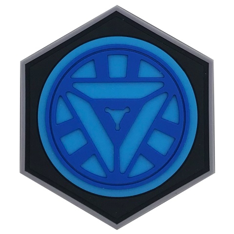 Hexagon PVC Patch New Arc Reactor