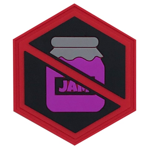 Hexagon PVC Patch No Jam